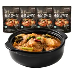 교동식품 교동 프리미엄 순살 감자탕, 500g, 4개