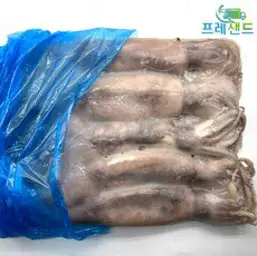 오징어 베이트 3kg 냉동 수입 통오징어 업소용 냉동 9-10미, 3kg(9~10미), 1개